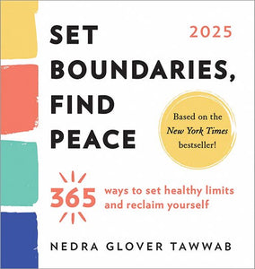 Sourcebooks - 2025 Set Boundaries, Find Peace Boxed Calendar