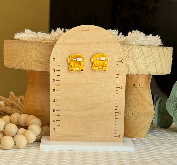 Clayhouse Colours - School Studs |  Teacher Earrings