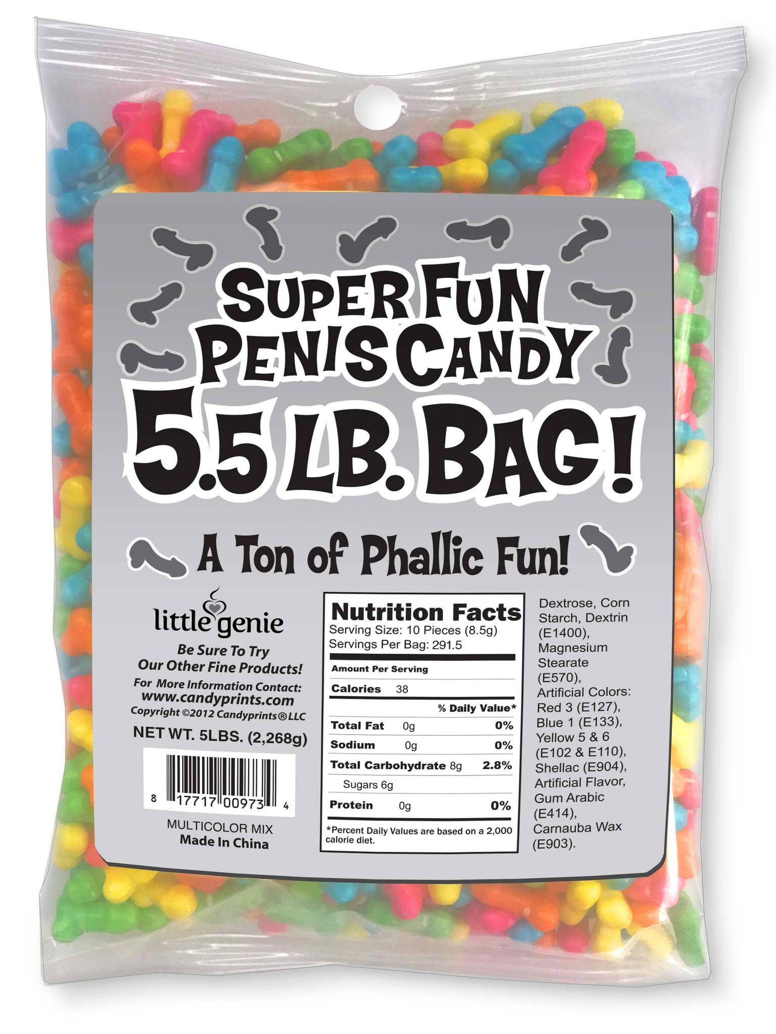 Little Genie Productions - Super Fun Penis Candy 5.5 Bulk Bag