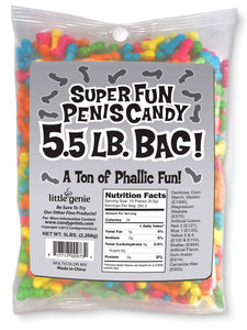 Little Genie Productions - Super Fun Penis Candy 5.5 Bulk Bag