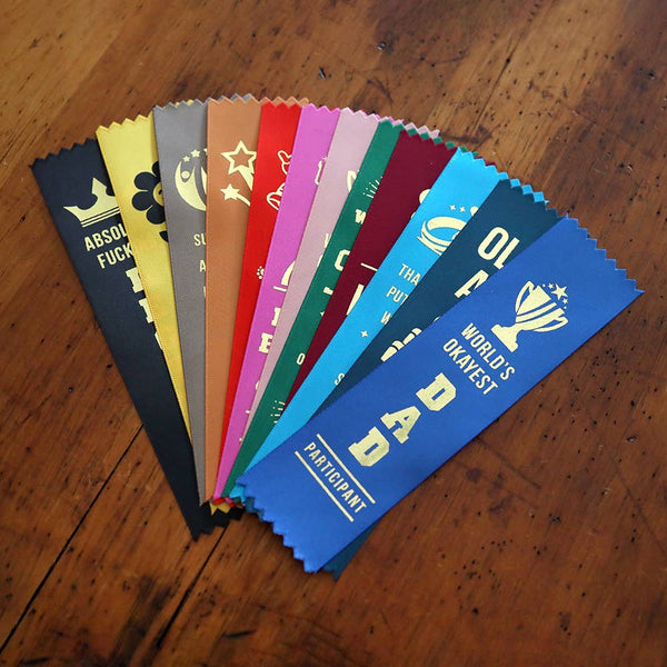 Bad Betty Greeting Co. - I Didn’t Stab Anyone Today - Funny Award Ribbon Gift