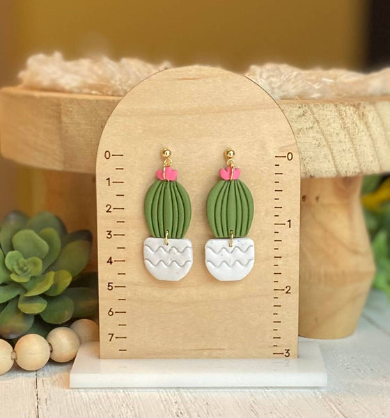 Clayhouse Colours - Plant  Earrings