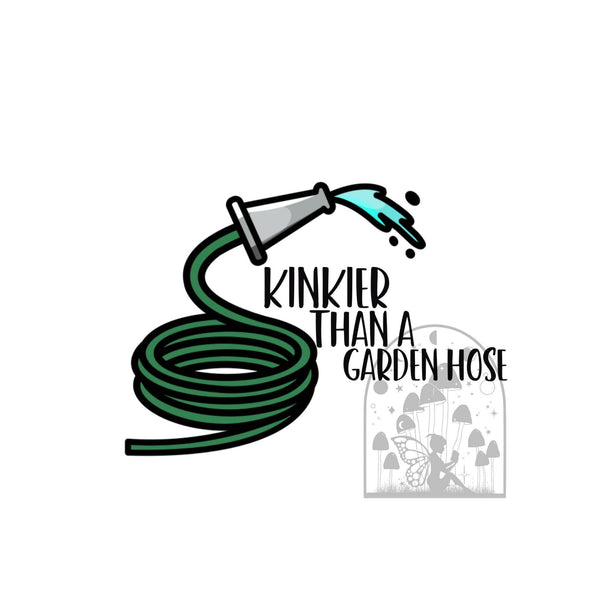 Fables and Fae - Kinkierthan a Garden Hose Sticker: 3 / Glossy