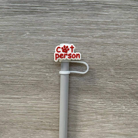 iconic mi - Straw Cover Cat Person Paw Print 10mm