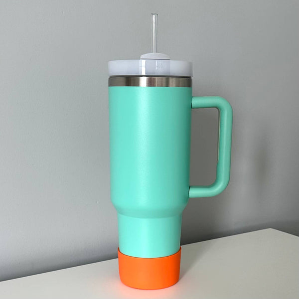 iconic mi - No Slip Silicone Tumbler Boot Accessory Orange