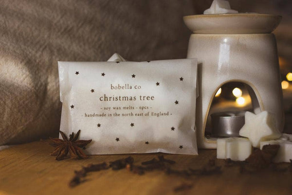 Bobella Co. - Christmas Wax Melts in Christmas Tree