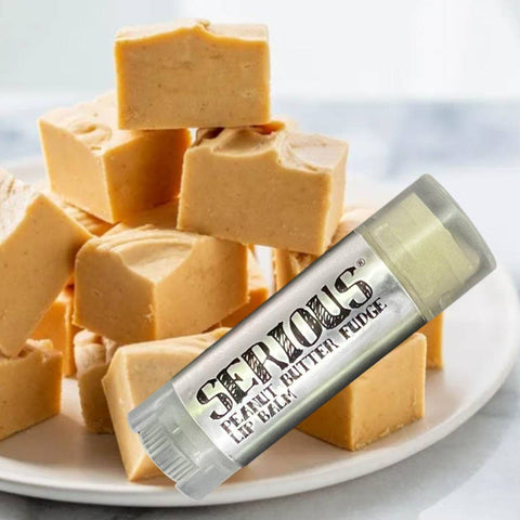 Serious Lip Balm - Peanut Butter Fudge Lip Balm - a WINTER FAVE!