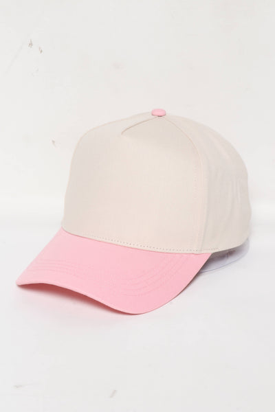 David And Young - 5 Panel Cotton Two-Tone Caps