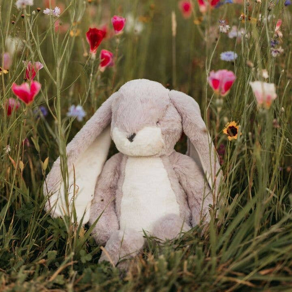 Bunnies By the Bay - Little Floppy Nibble 12" Bunny - Lilac Marble