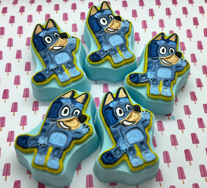 Ivory Anchors - Bluey Dog - Cotton Candy
