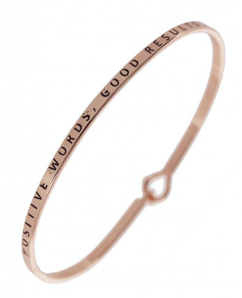 0011 PREMIERE - FR5675 POSITIVE WORDS, GOOD RESULTS_3mm Message Bangle