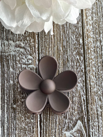 Harris Girls & Co. - Flower Power "Brown" Hair Clip