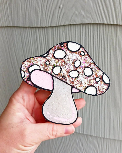 Bless Your Cottons - Mushroom Car Air Freshener: Red / Copper Coconut