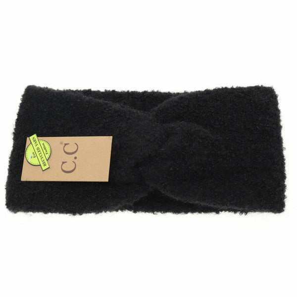 C.C Beanie - Eco-Friendly Shearling Yarn Twisted Women's Fashion Headband