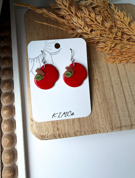 KIMCo. - Polymer Clay Earrings - Everyday - School Earrings