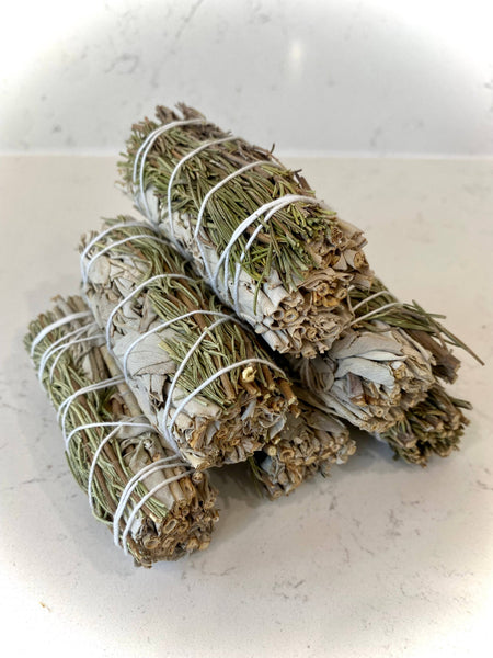 Faiza Naturals - Rosemary and White Sage Bundle
