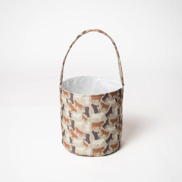 American Farm Company - Spring Cow Camo Easter Basket