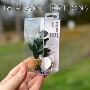 Vroom Blooms - Plant Car Vent Clip Air Freshener Diffuser (Reusable)