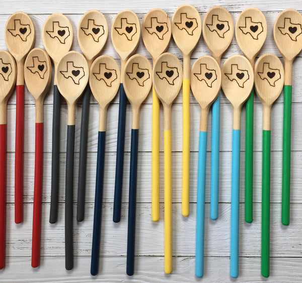 Embellish by Sandra - State Wooden Spoons