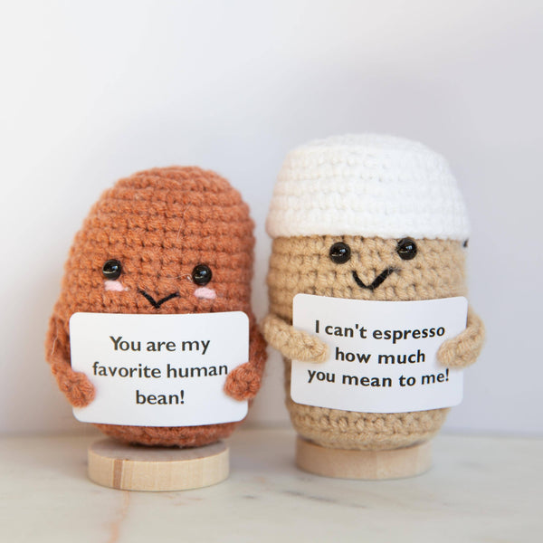 Emotional Support Crochet Fruits/Animals/Vegetables