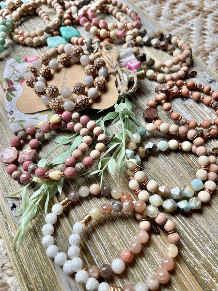 Drops of Wellness Goods - Essential Oil Diffuser Bracelet, Aromatherapy, The Ivy