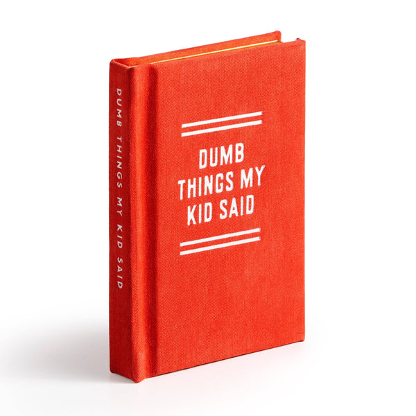 Chronicle Books - Brass Monkey Dumb Things My Kid Said Tiny Diary