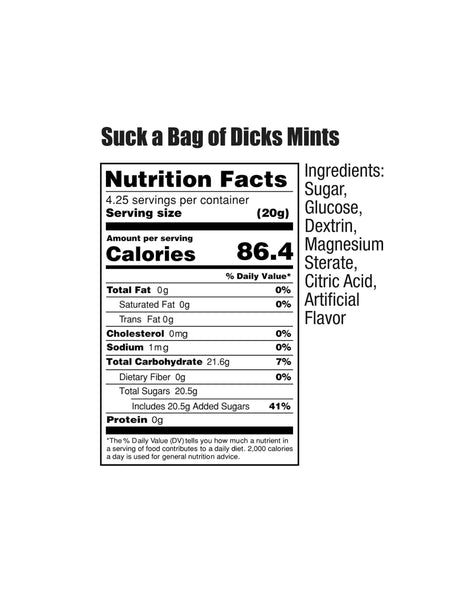 Little Genie Productions - Suck a Bag of Minty Dicks Candy