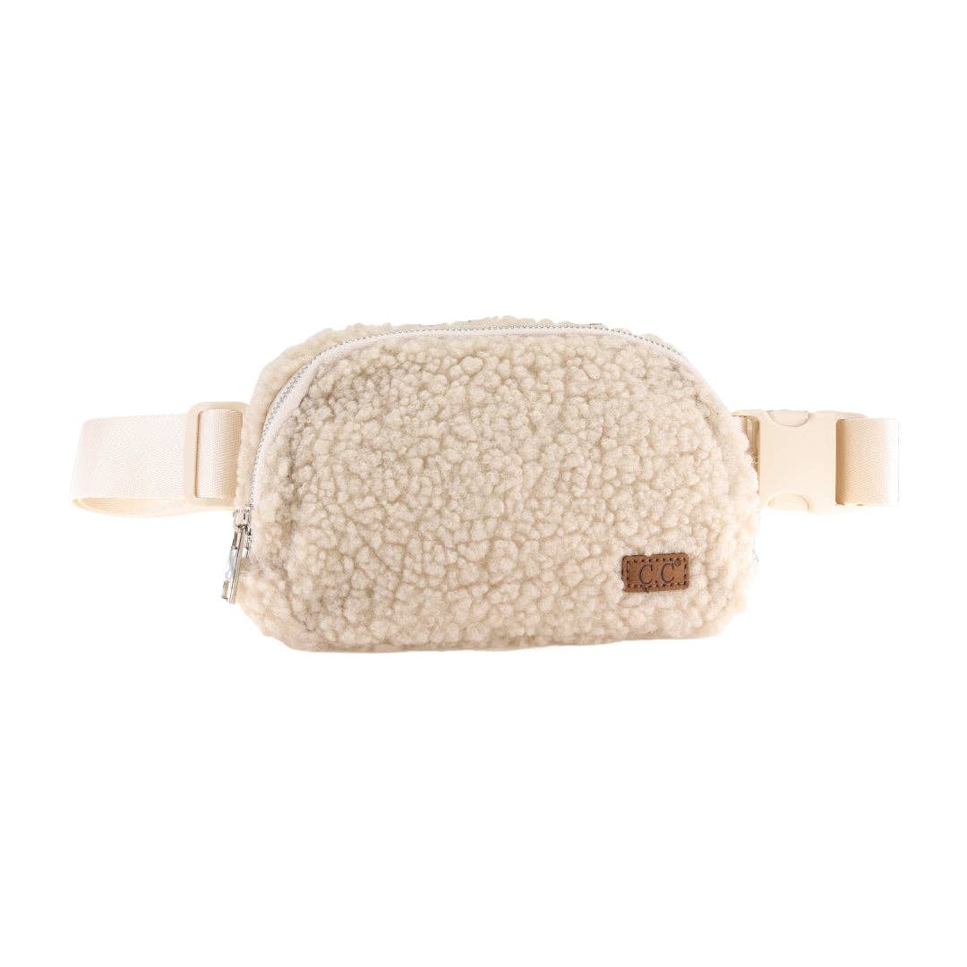 C.C Beanie - C.C Women's Sherpa Belt Bag