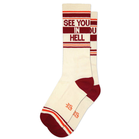 Gumball Poodle - See You in Hell Gym Crew Socks