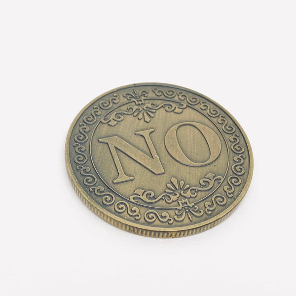 Mio Queena - YES/NO Game Decision Coin Collection Commemorative Coins