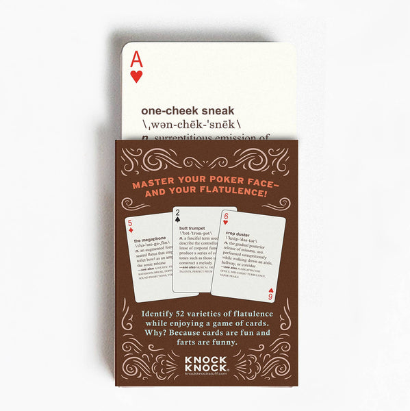 Knock Knock - 52 Farts Playing Cards Deck