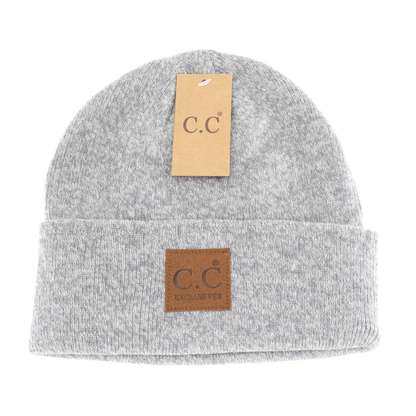C.C Beanie - Unisex Classic Oversized Logo CC Beanie HTM1