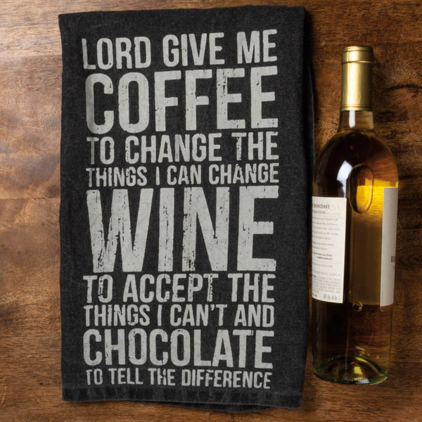 Primitives by Kathy - Give Me Coffee To Change Kitchen Towel