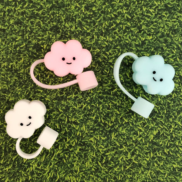 iconic mi - Straw Cover Cloud: Baby blue