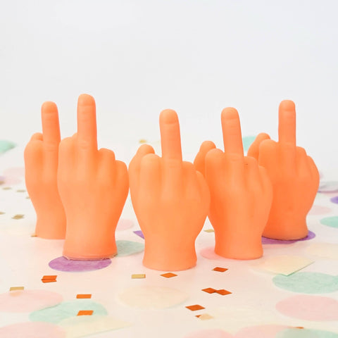 tcbco - Rubber Middle Finger Puppet Set