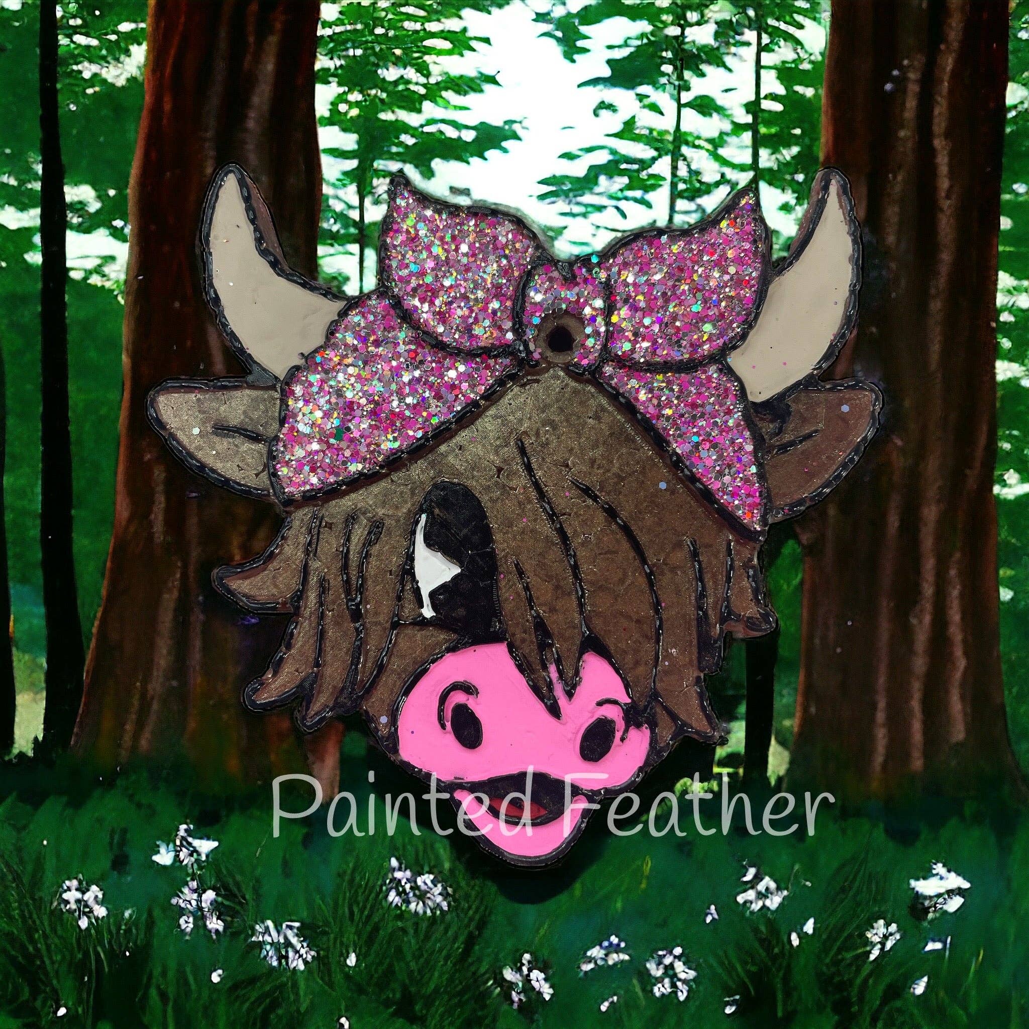 Painted Feather Scents - Highland with Bow 2