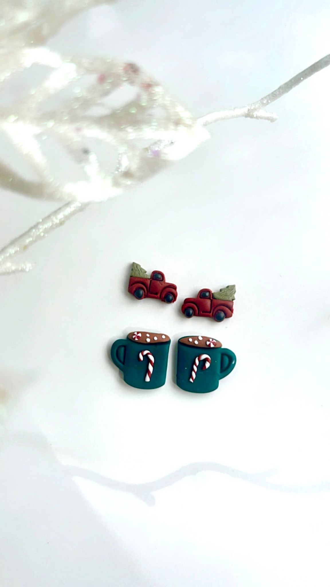 Everything Ky and I - Fresh Cut Tree Stud Set
