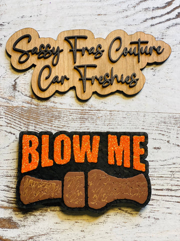 Sassy Fras Couture - Blow Me Duck Hunter Car Freshie: Pipeliner