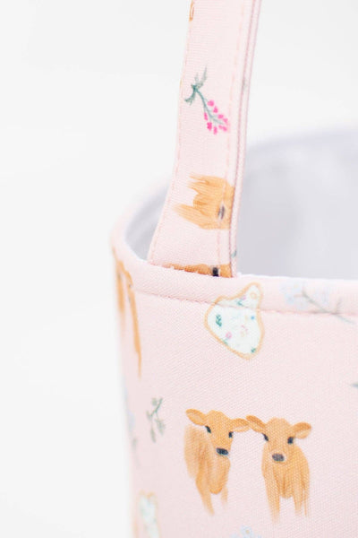 American Farm Company - Jersey Cow Easter Basket