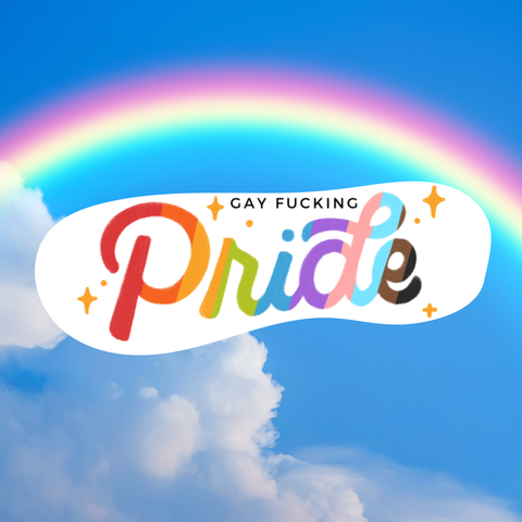 As Told By Ellie - Gay Pride Sticker