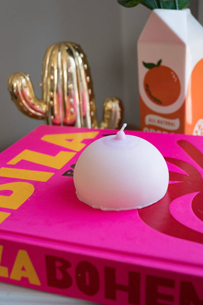 Candle Lume - Tit Candle / Boob Candle / Body Candle / Funny Candle / Valentines Gift Ideas / Breast Candle / Gag Gifts / Boobies / Candle Gifts: Himalayan Salt