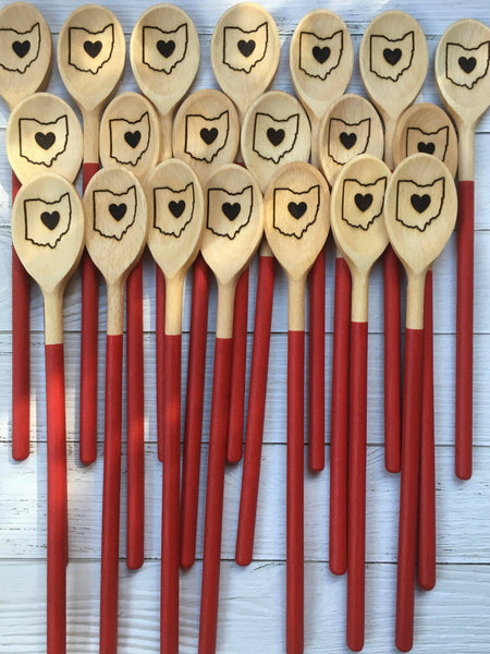 Embellish by Sandra - State Wooden Spoons