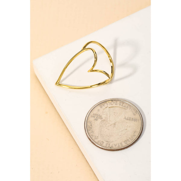 Anarchy Street - Heart Cut Out Ring