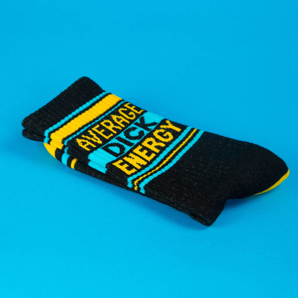 Gumball Poodle - Average Dick Energy Gym Crew Socks