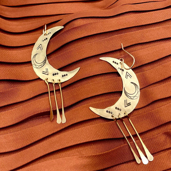 Fluff Hardware - Handmade Hunter Earrings