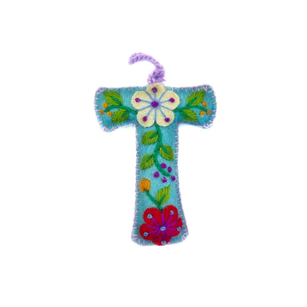 Ornaments 4 Orphans - Colorful Letter Ornament Bundle FTWXYZ, 6 Pack