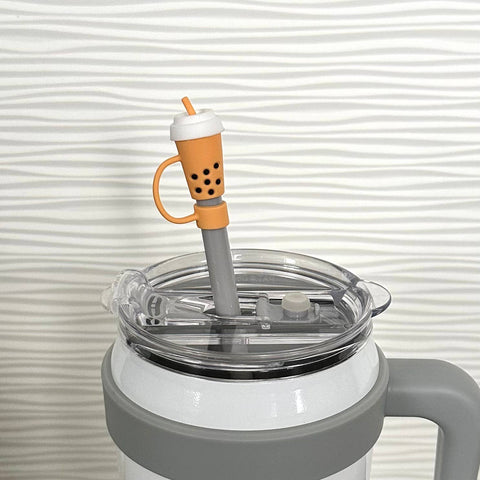 iconic mi - Straw Cover Topper Bubble Tea Cup 10mm