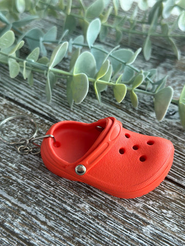 Harris Girls & Co. - Little Lyle Shoe Keychain "Orange"