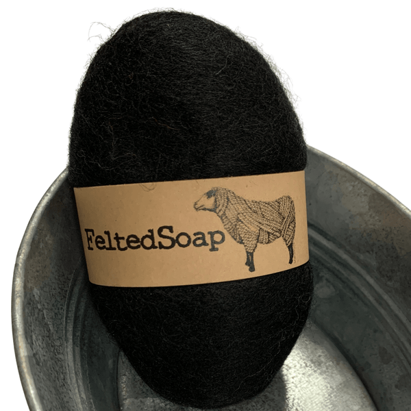 Twisted Purl LLC - Felted Soap Natural Color Pack of 25 Individually Labeled