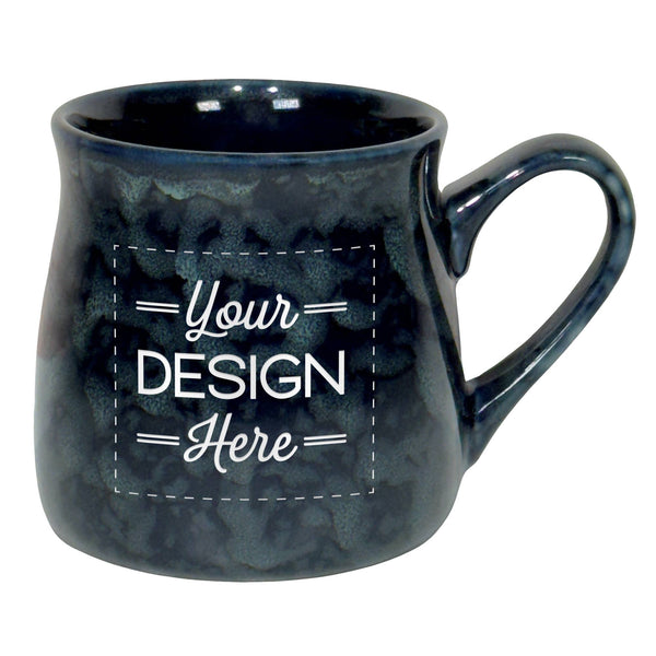 Susquehanna Glass Company - Custom Artwork Paris Tavern Mug - Green Camo, Blue Camo